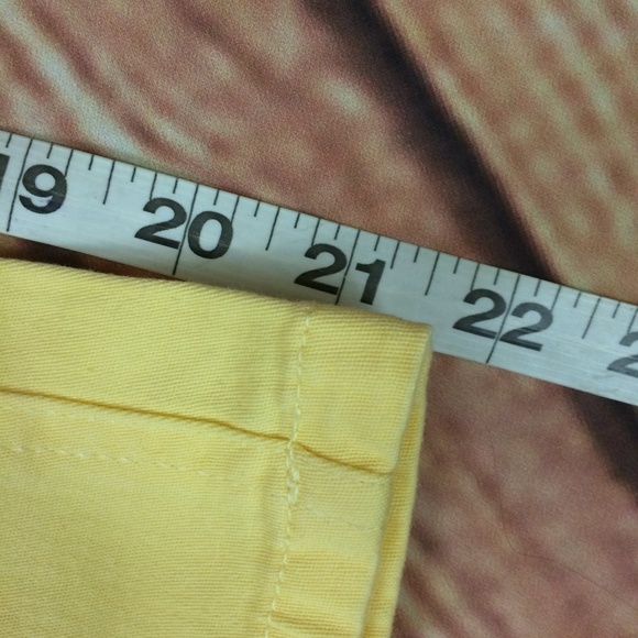 Cherokee Yellow & Mints Cropped Pants Bundle NWT- 2 Pairs size 18 - Picture 7 of 8